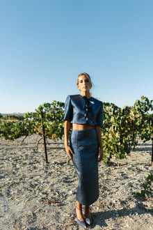 Conjunto Jacinta Midi - Azul