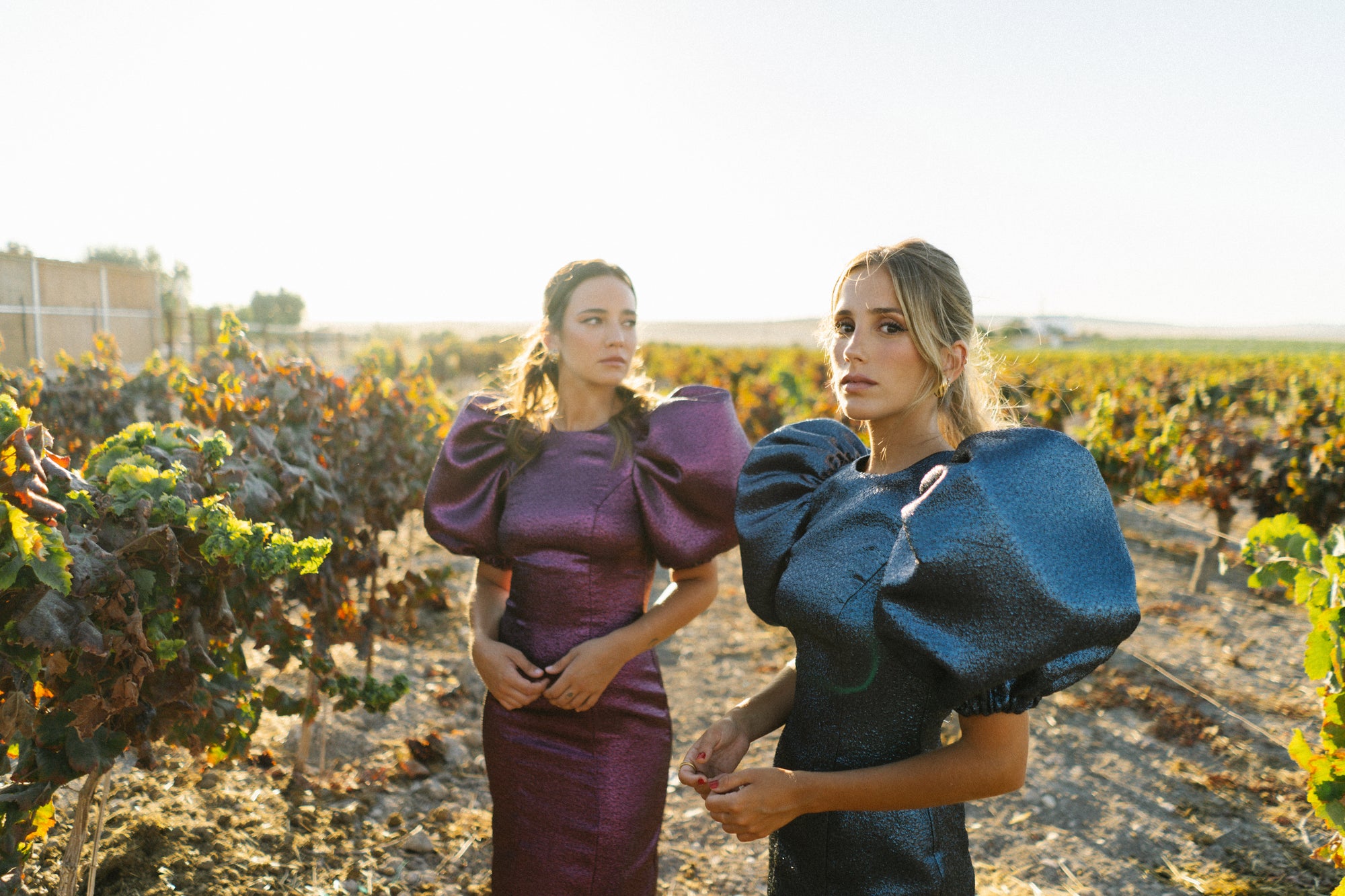 Vestido Julieta Midi - Berenjena
