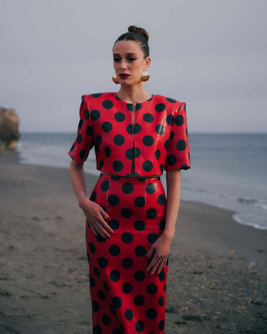 Falda Pailletes Midi